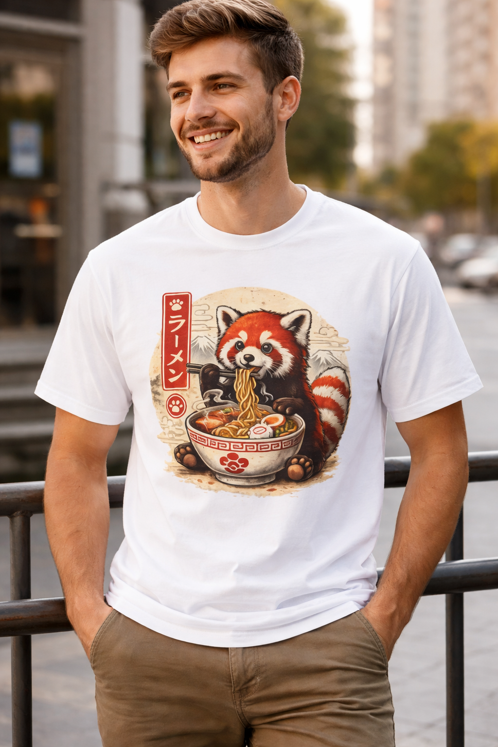 Mens Animal Print T Shirt